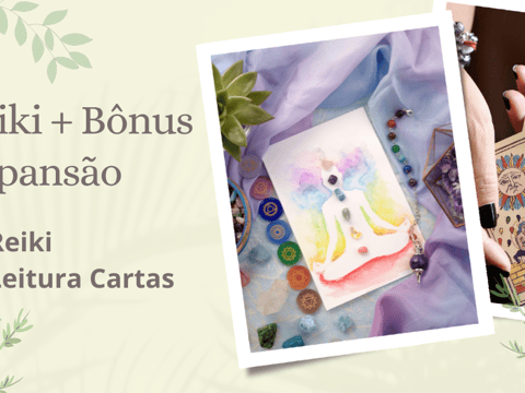 Reiki com Bônus Especial: Equilíbrio Energético + Leitura de Cartas