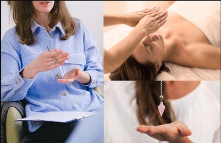 Psicanalise , Radiestesia terapêutica e Reiki