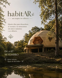 HabitAR — um mergulho no silêncio.
