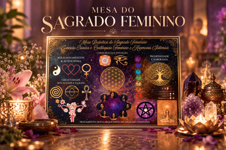 Mesa Radiônica do Sagrado Feminino