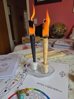 Atendimento com o Cone Hindu