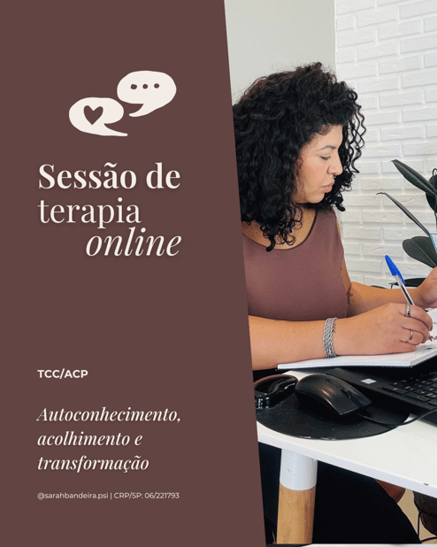 Sessão de Terapia com Sarah Bandeira