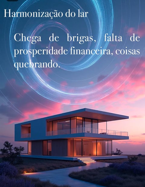 Sessão de Harmonização energética do lar