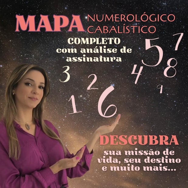 Mapa Numerológico Cabalístico