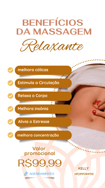 Massagem relaxante