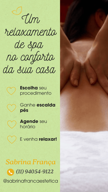 Massagem relaxante