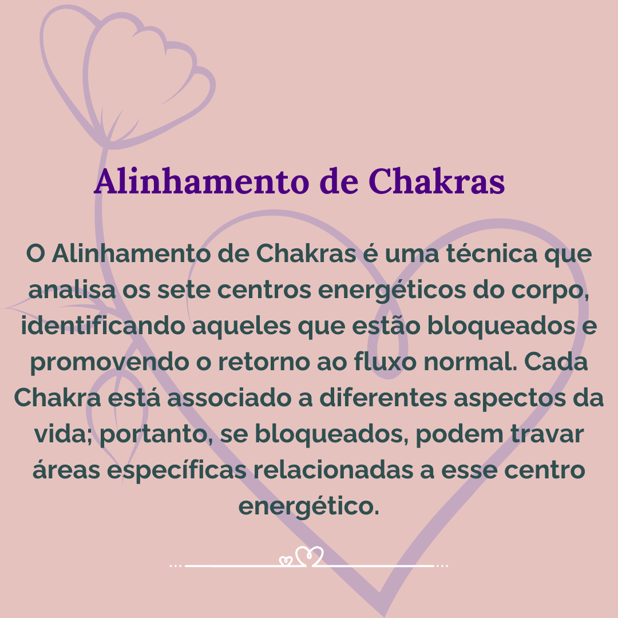 Alinhamento de Chakras