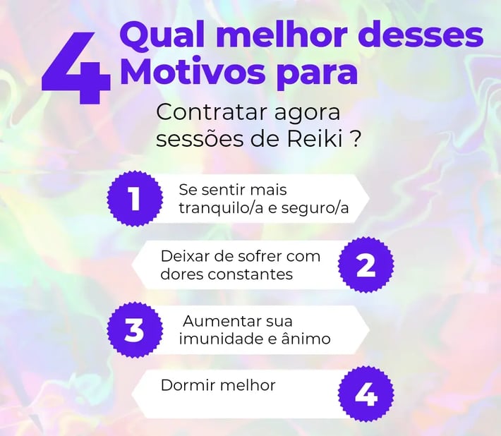 Sessão de Reiki