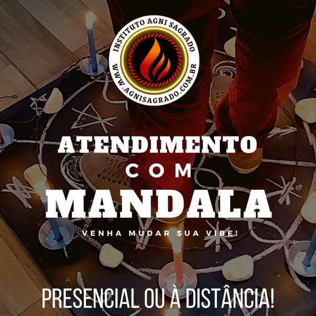 Atendimento com mandala divina