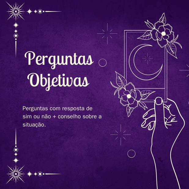 3 perguntas objetivas