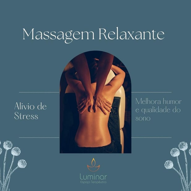 Massagem Relaxante/Avaliação Energética - Presencial