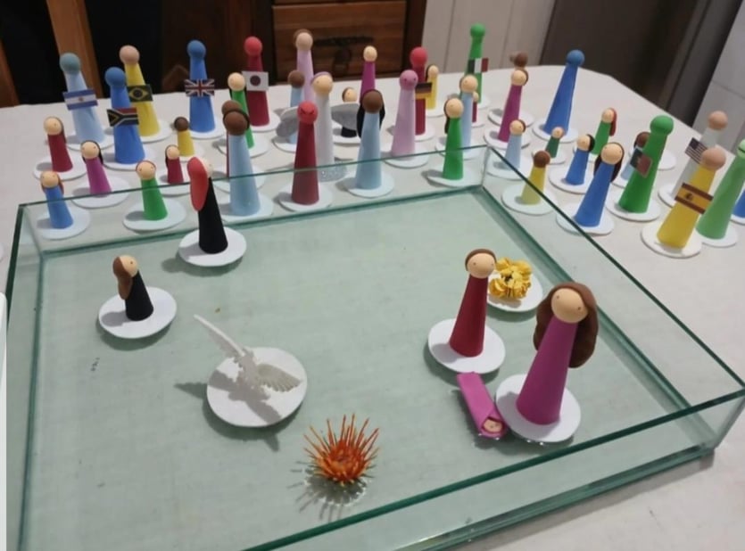 Sessão constelação familiar