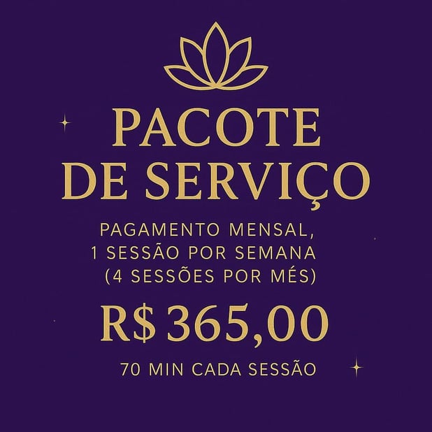 Pacote promocional.