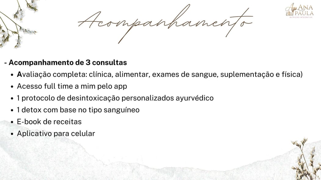 Pacote com 3 consulta + o analise