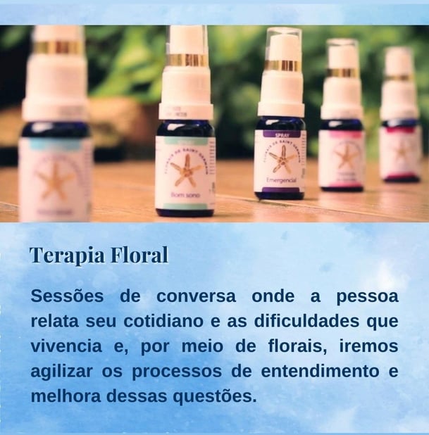Terapia com Florais de Bach