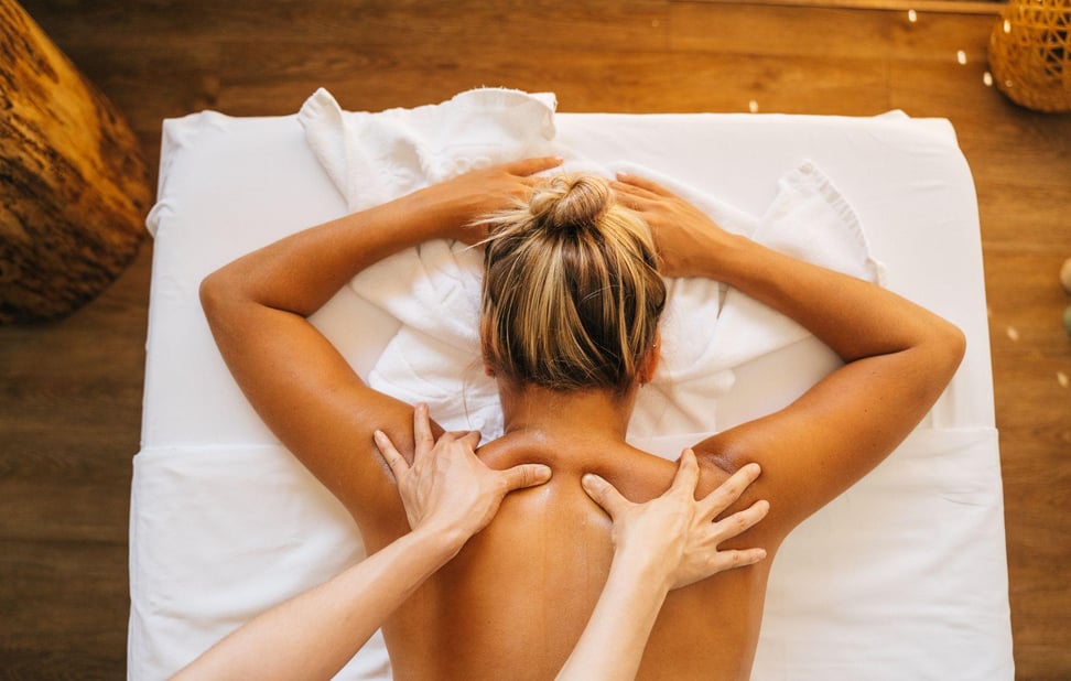 Terapia corporal - massagem relaxante