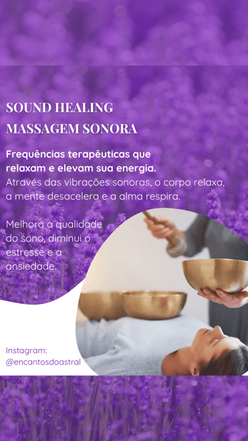 Sessão Sound Healing