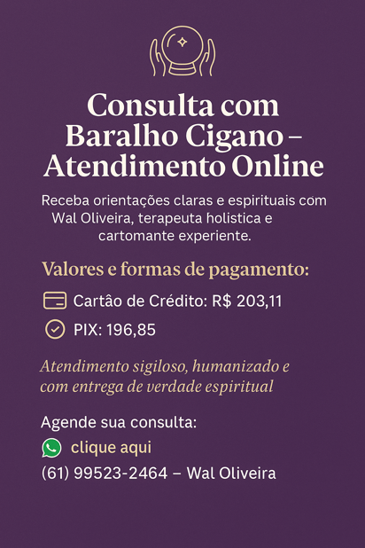 Baralho Cigano completo