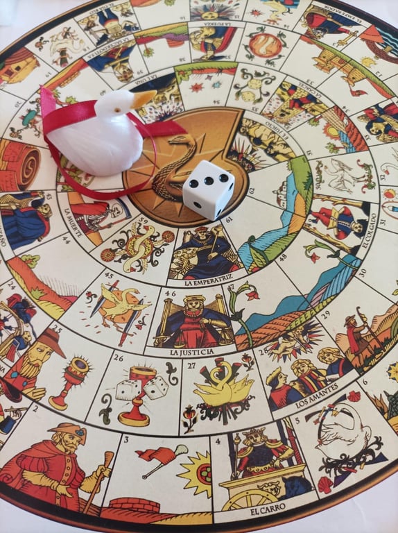 Jogo da Oca / Tarô, numerologia e o caminho do peregrino.