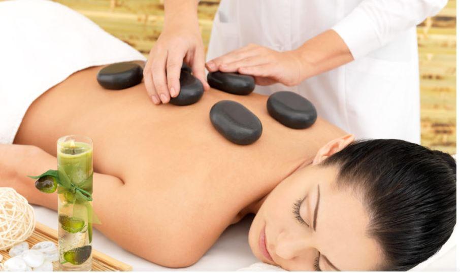 Serenidade -  Combo relaxante com pedras quentes
