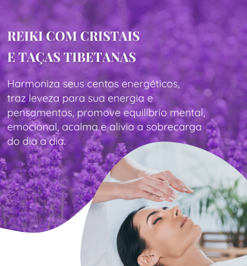 Reiki Usui com Taças Tibetanas