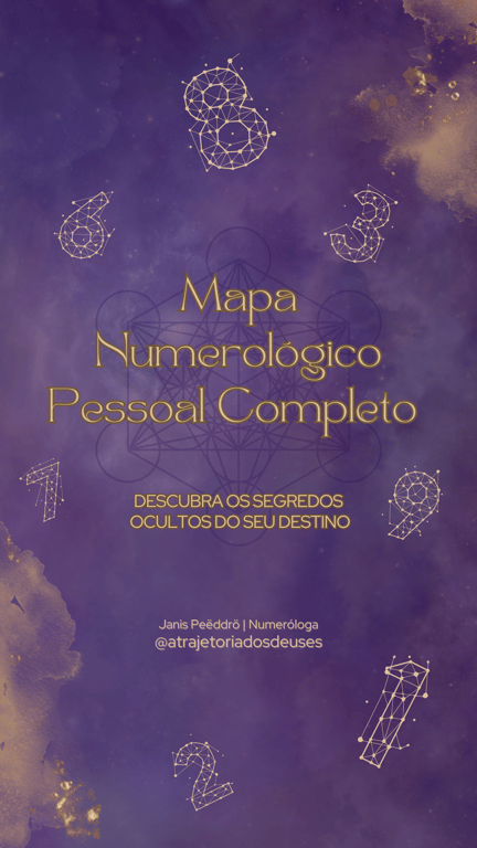 Mapa Numerológico Pessoal Completo