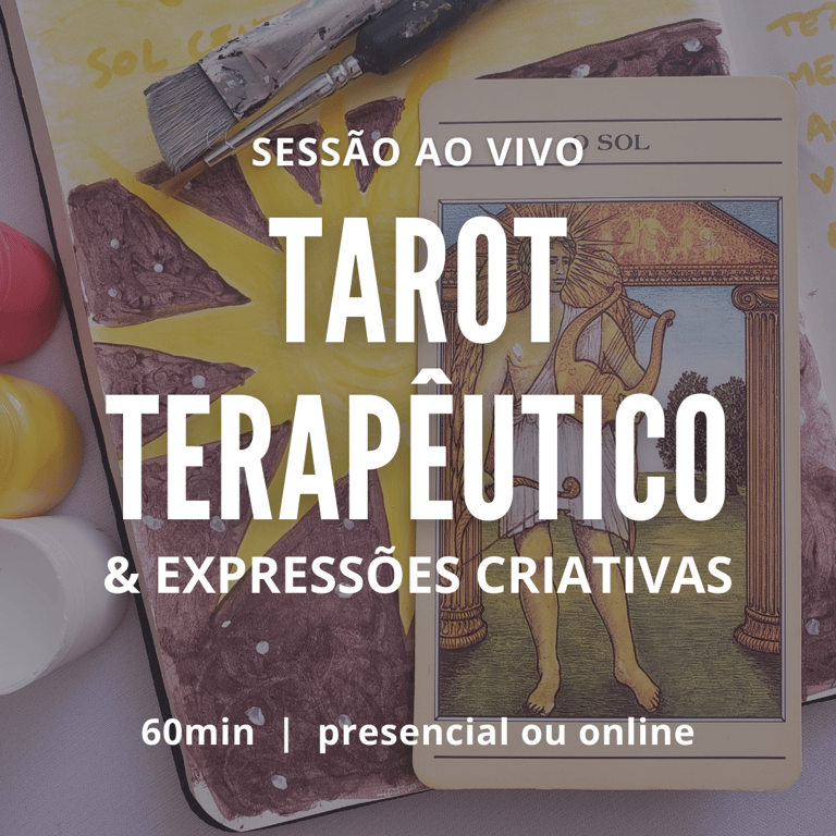Sessão de Tarot Terapêutico & Expressões Criativas