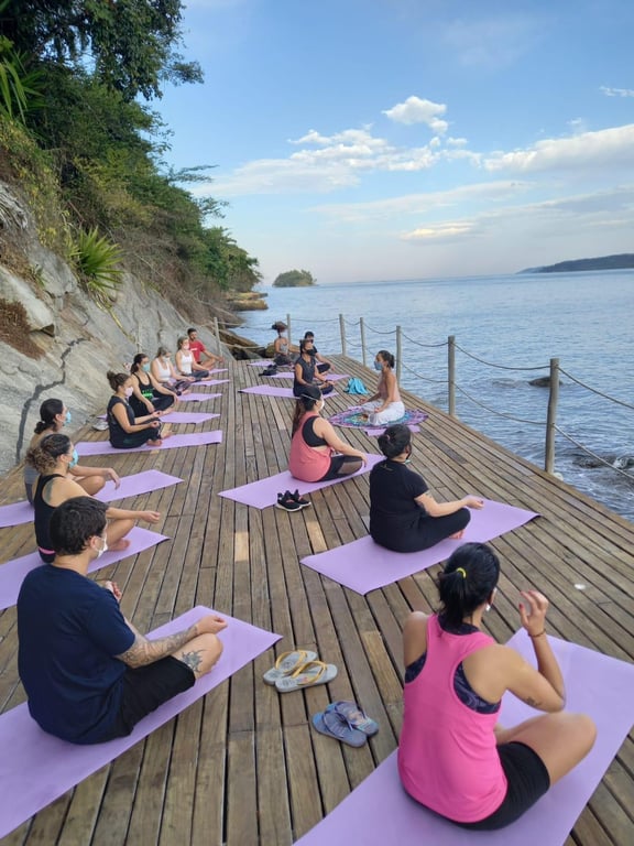 Pousada beira mar para retiros em Ilhabela / Facilitadores