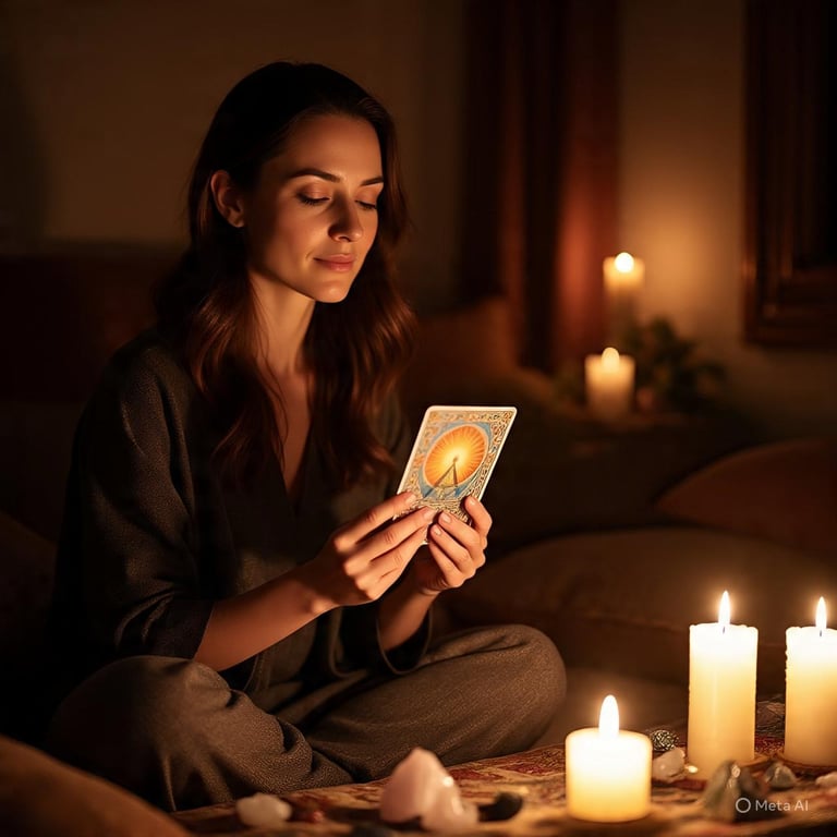Mensagem Oracular + Envio de Reiki