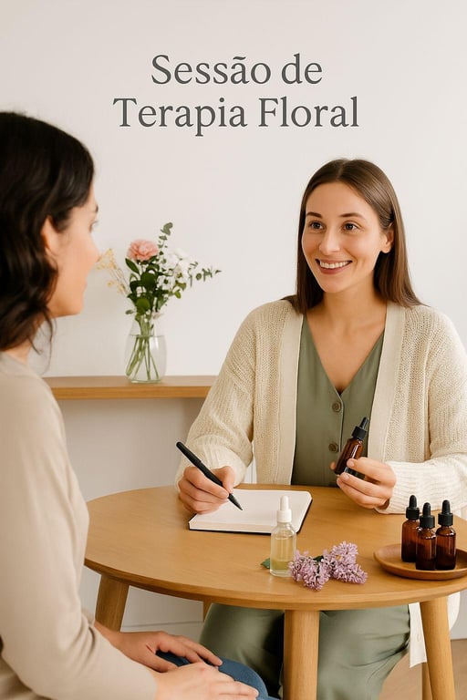 Sessão de Terapia Floral