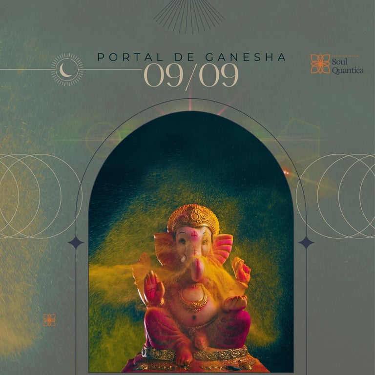 PORTAL 9/9 - PORTAL DA PROSPERIDADE E RIQUEZA PELA ENERGIA DE GANESHA