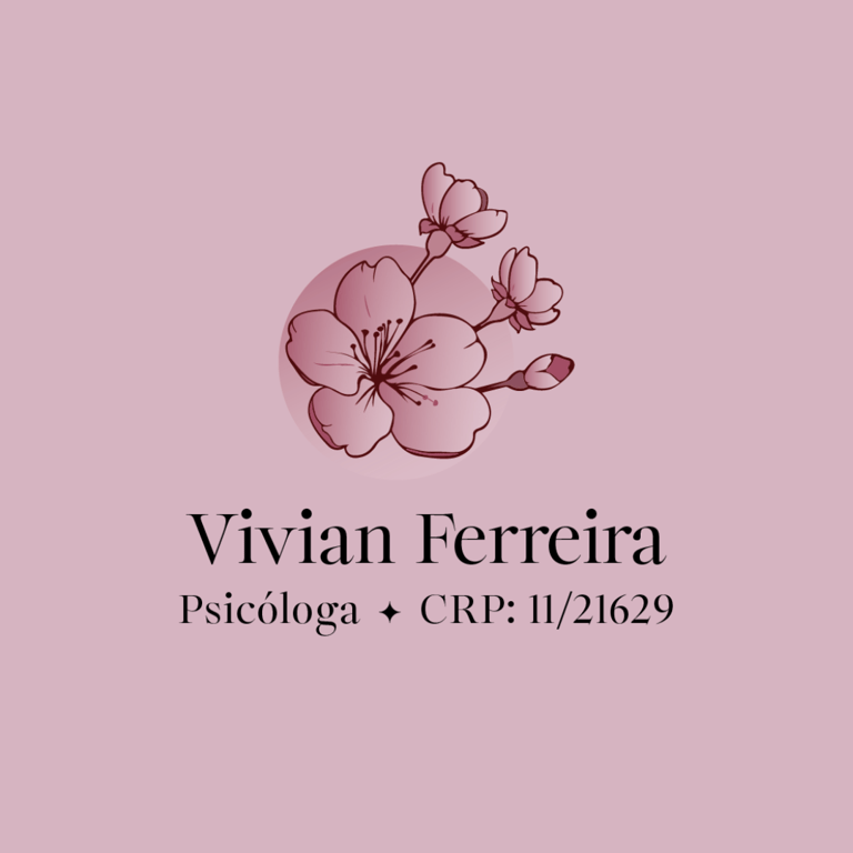 Psicoterapia com a Psicológa Vivian Maria Oliveira Ferreira