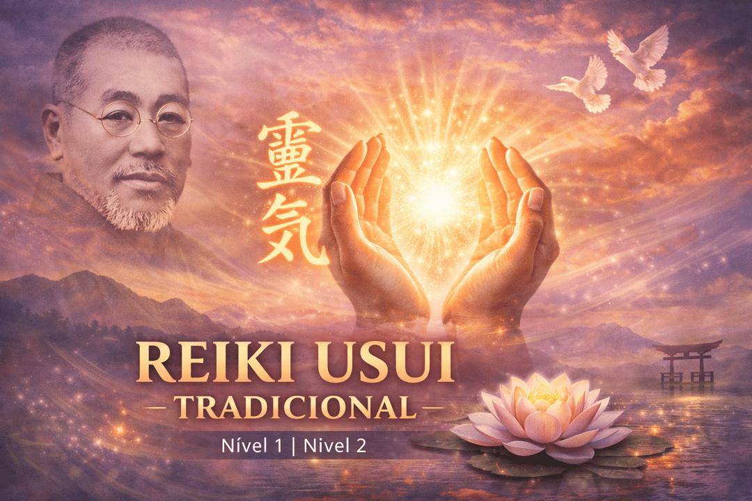 Curso de Reiki Usui - Nível 1 | Nível 2
